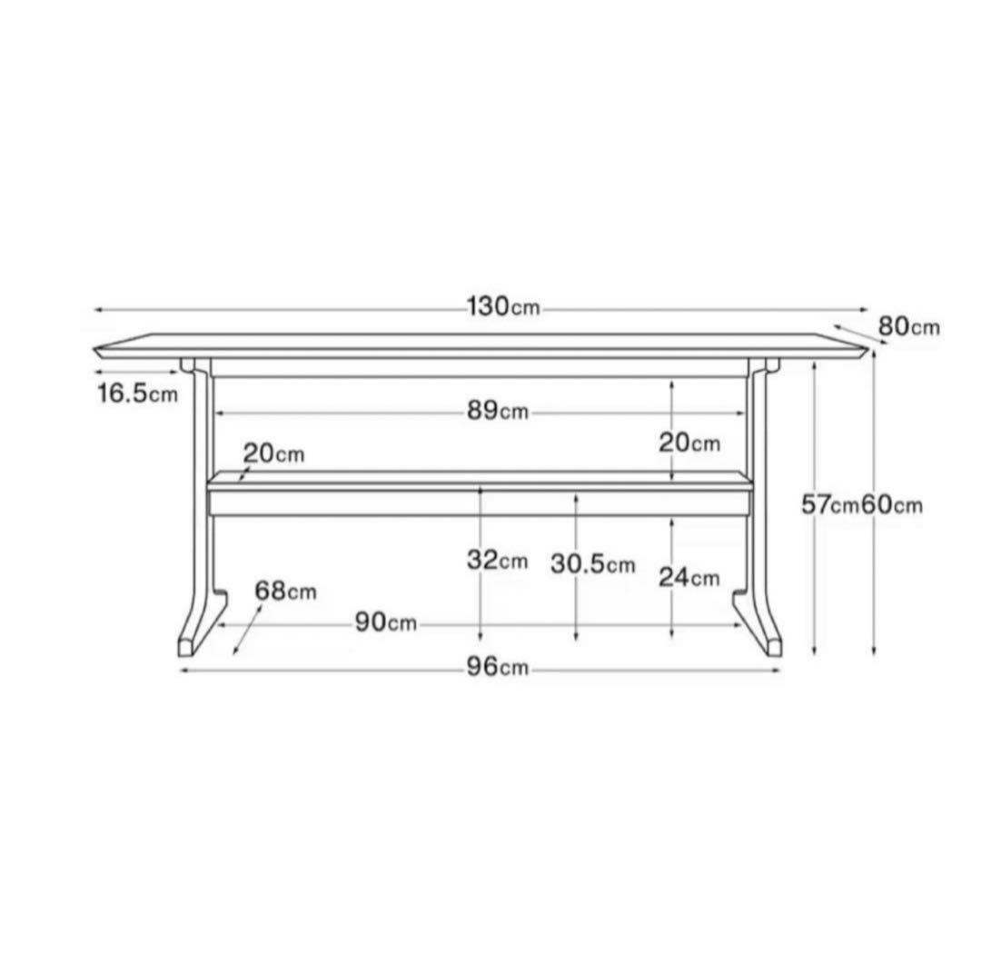 名品】無印 MUJI リビングでもダイニングでもつかえる ダイニングテーブル