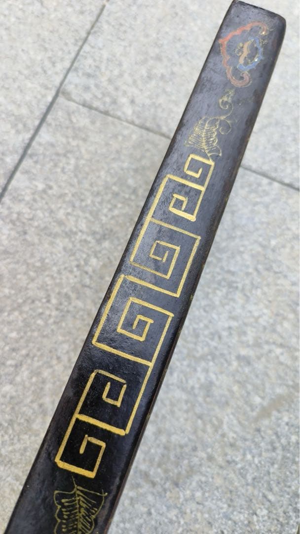 旧藏 時代物 大型文房具 木製 清国両替商用 算盘そろばん 置物