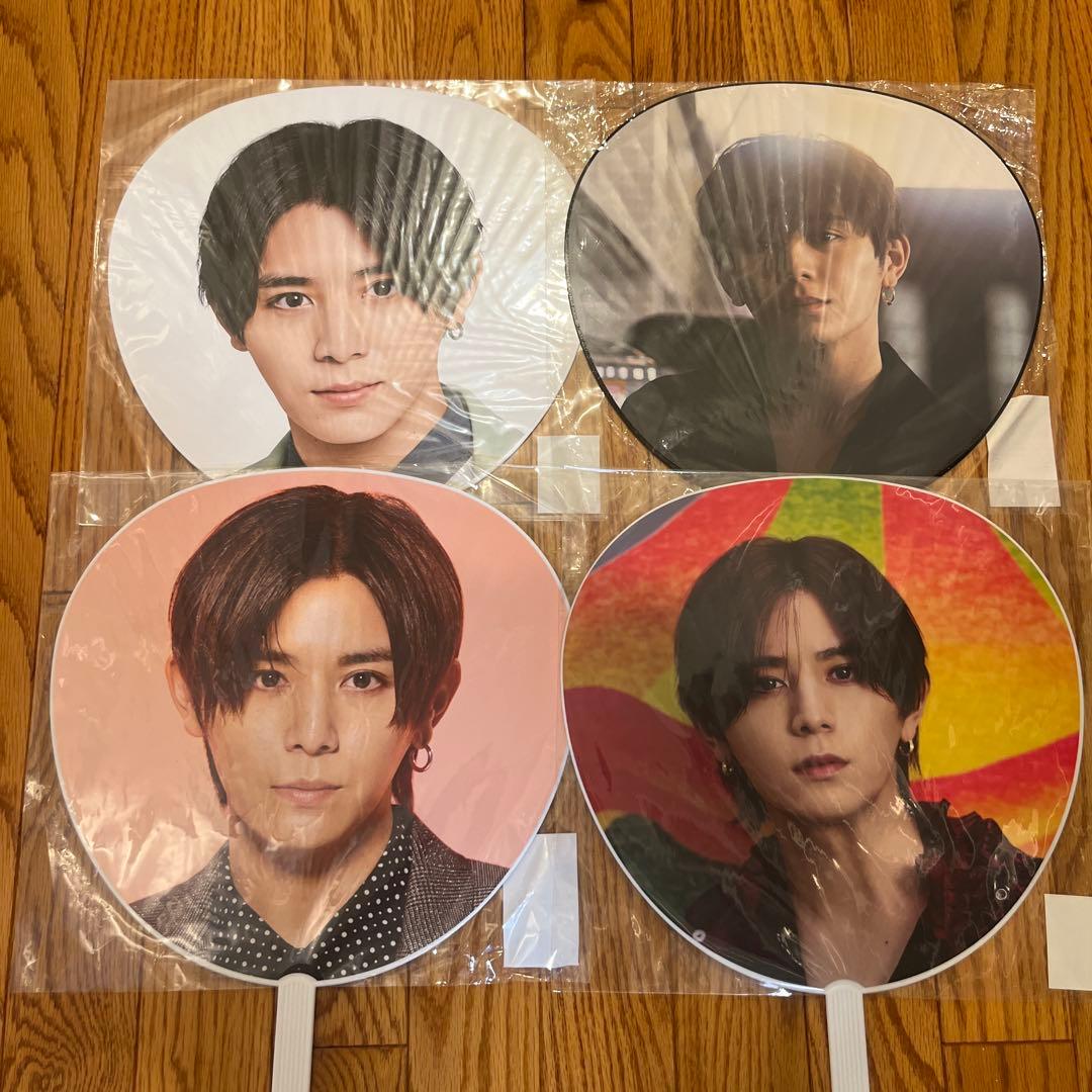 山田涼介 うちわ 団扇 130枚以上 まとめ売り RED ソロコン