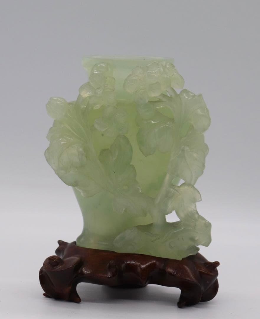 2857 九谷焼雲鳥文花瓶