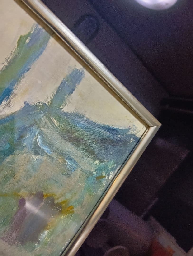 クロード　モネ　フランス刷り　シカゴ美術館　展示会　アートポスター