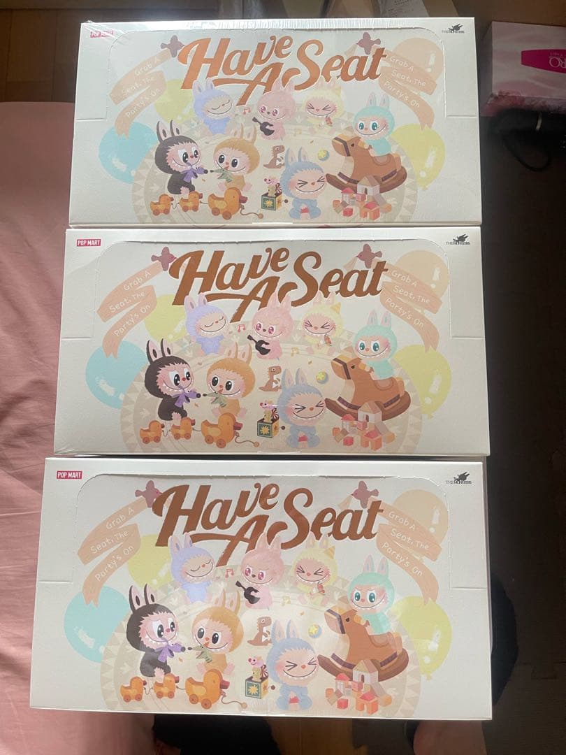 THE MONSTERS Have a Seat ぬいぐるみ シリーズアソート THE MONSTERS - Have a Seat Vinyl Plush Blind Box - POP MART (Japan)