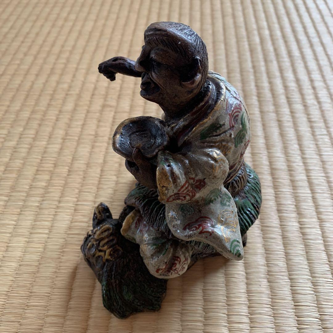 古美術 染付 花鳥紋 大皿 φ41.5cm(K-YC515)