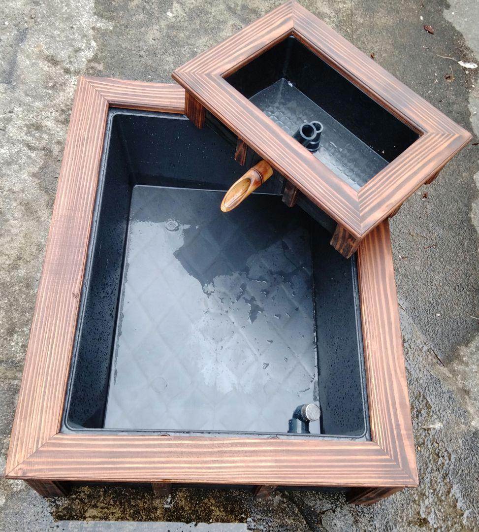 水換えの要らないトロ舟 トロ舟40 2段 太陽光