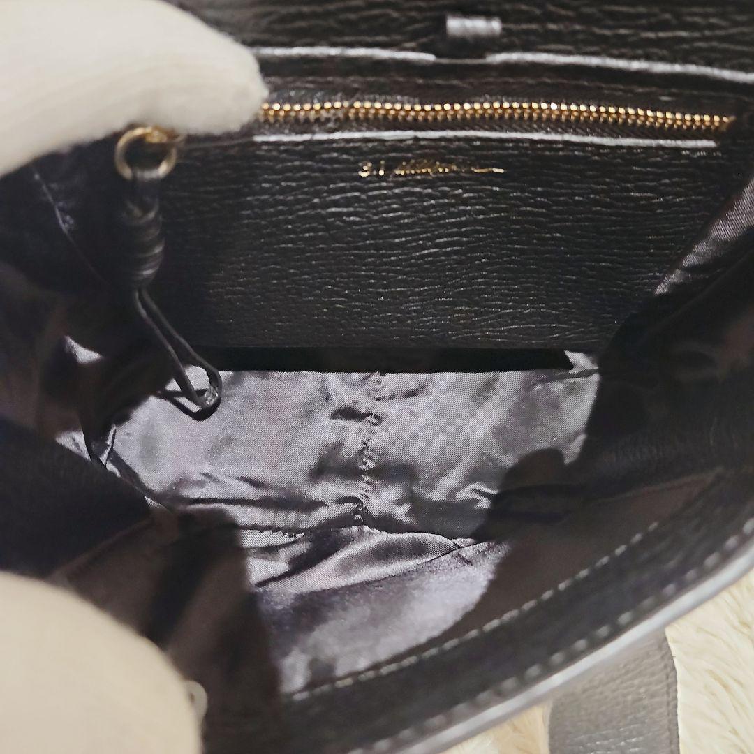 未使用級 3.1 Phillip Lim パシュリ ミニサッチェルバッグ 黒 S