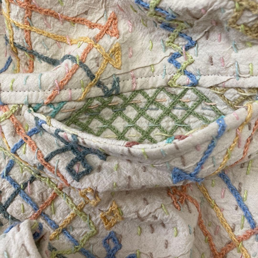 pokipcee サルエルパンツ　綿　未使用