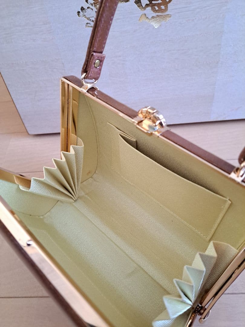 キンワシ印　高級和装用バッグ・草履セット