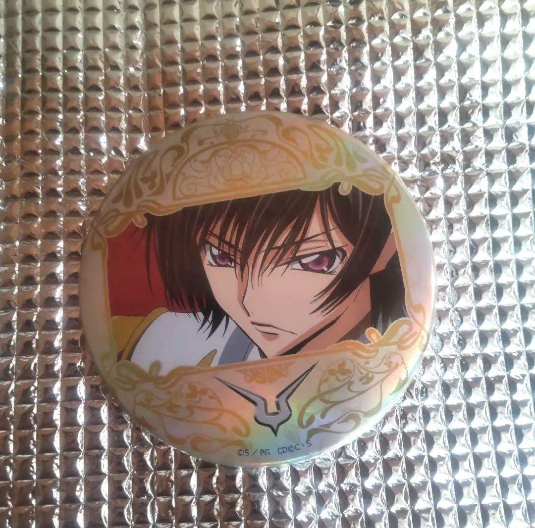 コードギアス ホログラ 缶バッジ ルルーシュ 複製原画 スザク