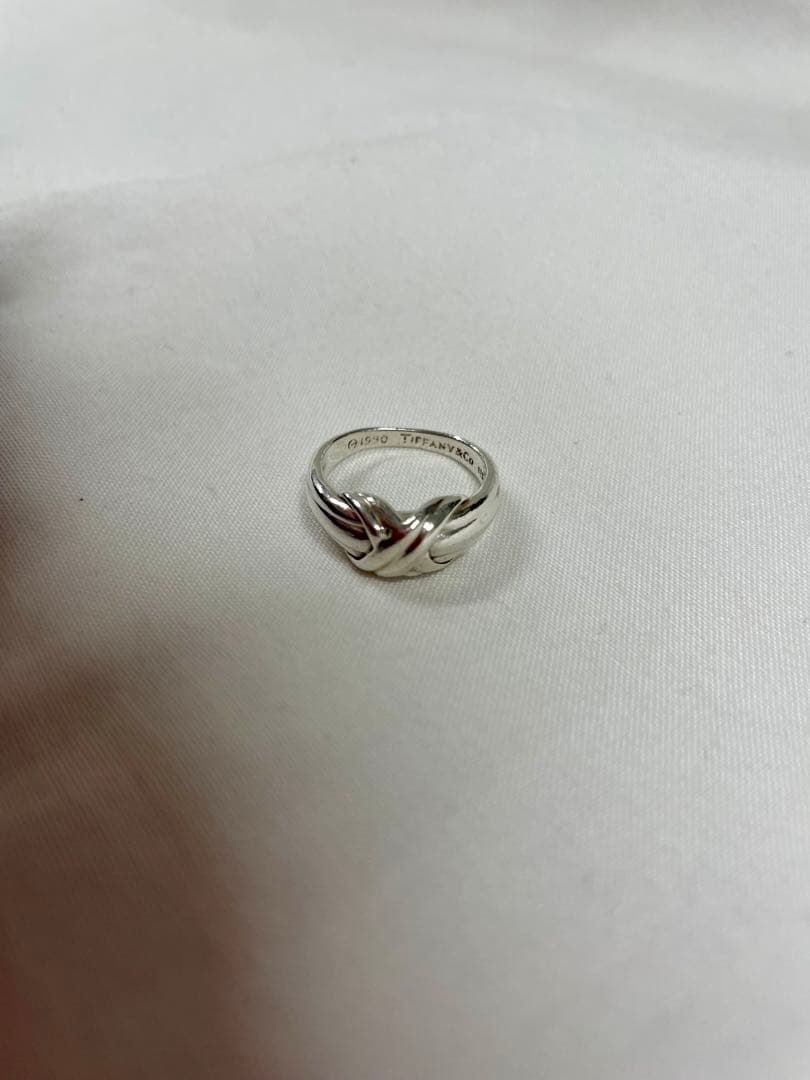 TIFFANY シグネチャークロス リング 10号 オールドティファニー