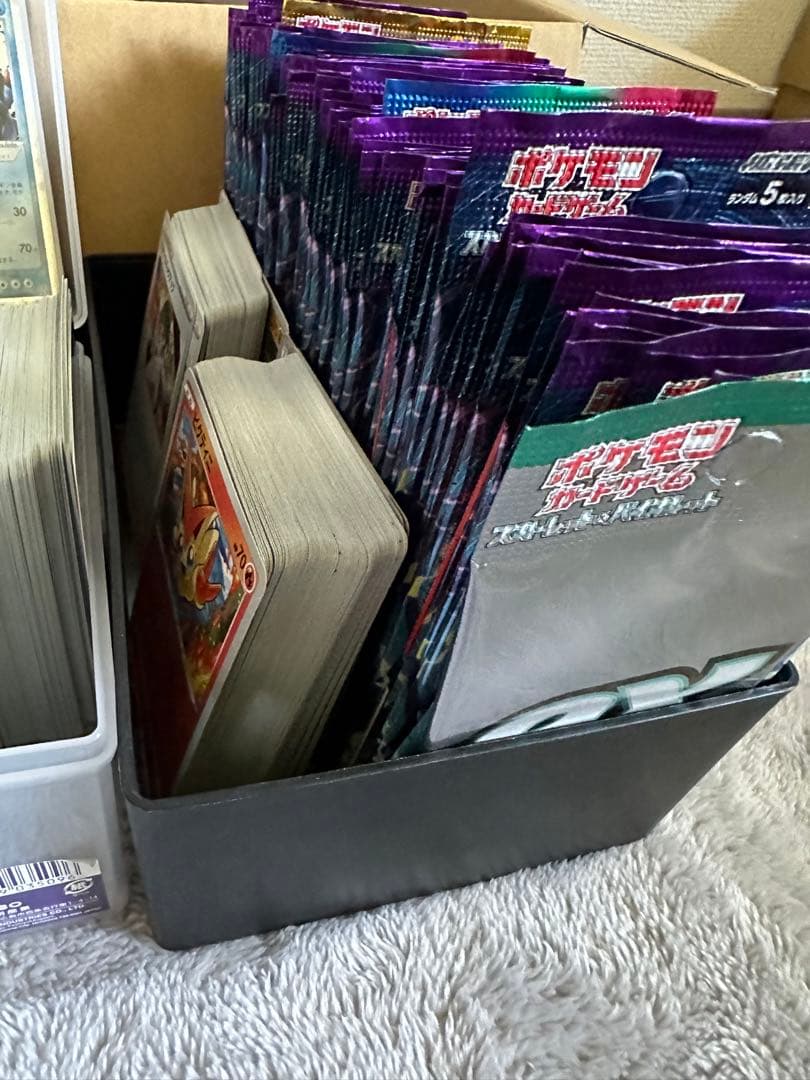 ポケカ 引退品まとめ売り ボックス パック その他カード