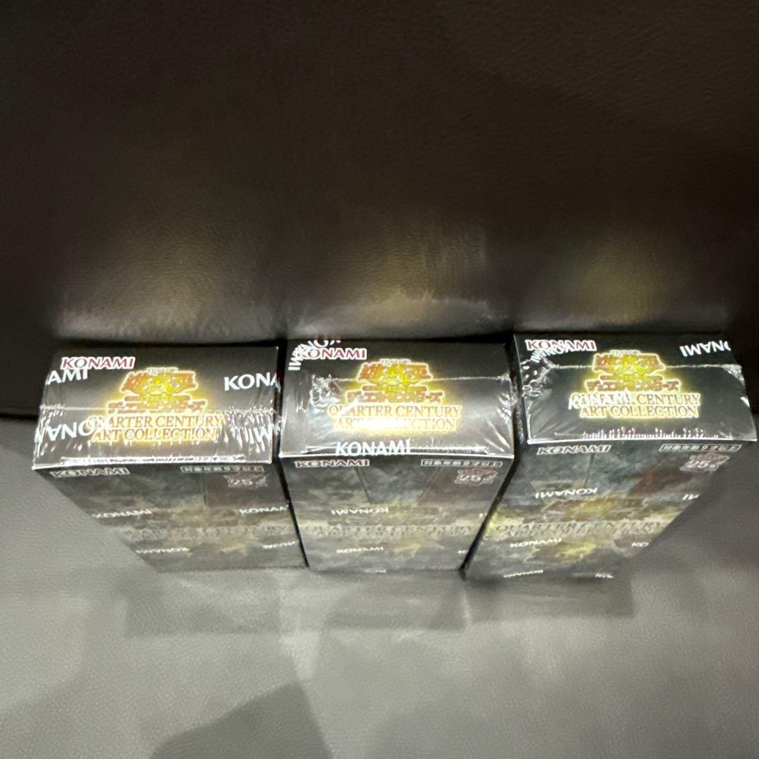 遊戯王 クォーターセンチュリーアートコレクション シュリンク付き 3