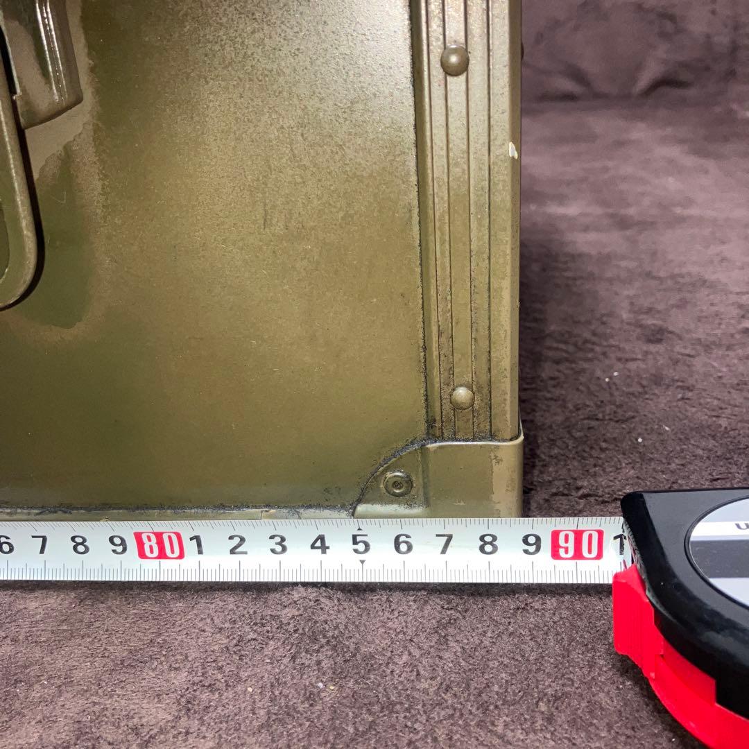 ミリタリー　アルミコンテナ　放出品　89×38×24(cm)