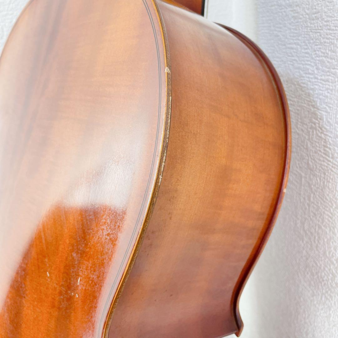 SUZUKI チェロ 4/4 No.72 1977 虎杢が綺麗