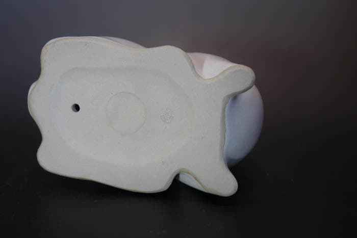 京焼　清水焼　河合誓徳 フィギュリン　兎　置物 共箱　日本芸術院賞受賞 2150