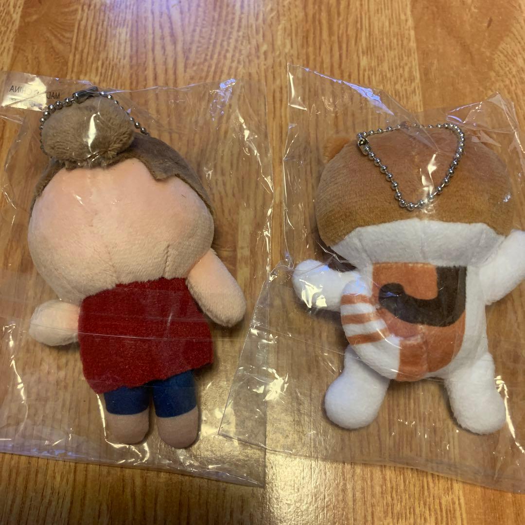 新品未使用】幕末志士 じゃが坂&ごまミケぬいぐるみストラップ - メルカリ