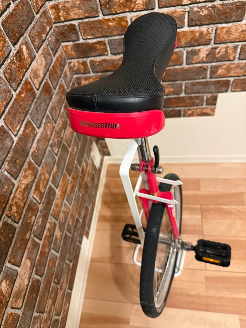 ブリヂストン SPINZ 一輪車 20インチ 日本一輪車協会 認定品　スタンド付