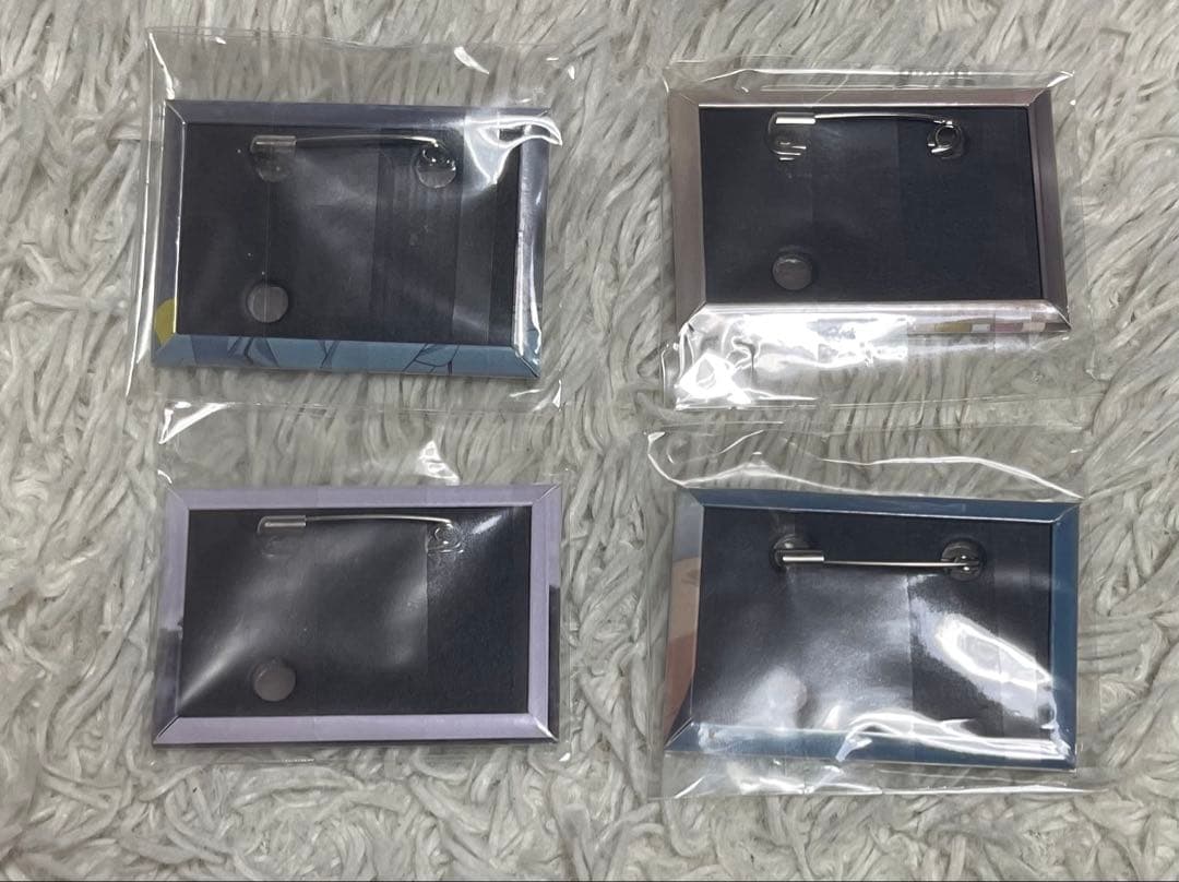 風が強く吹いている　非売品　缶バッジ　4個セット