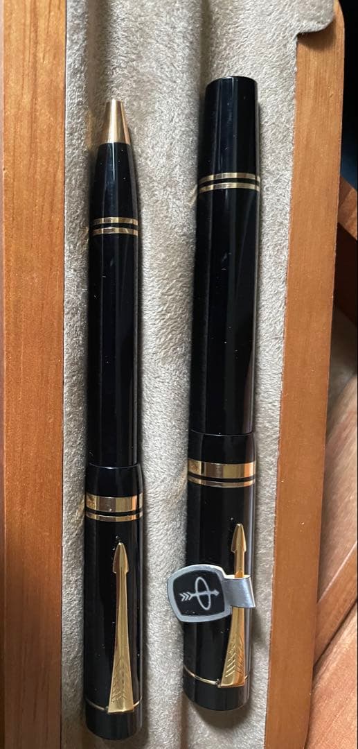 未使用品★パーカー　デュオフォールド センテニアル　万年筆+ボールペン