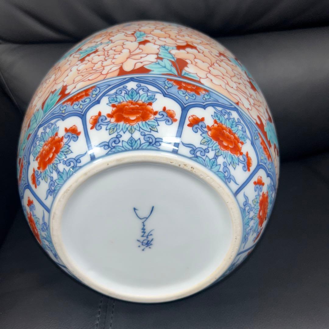 中国古玩 青花 染付鳳凰紋 花瓶 高約34cm 大清光緒年製 唐物 t96563