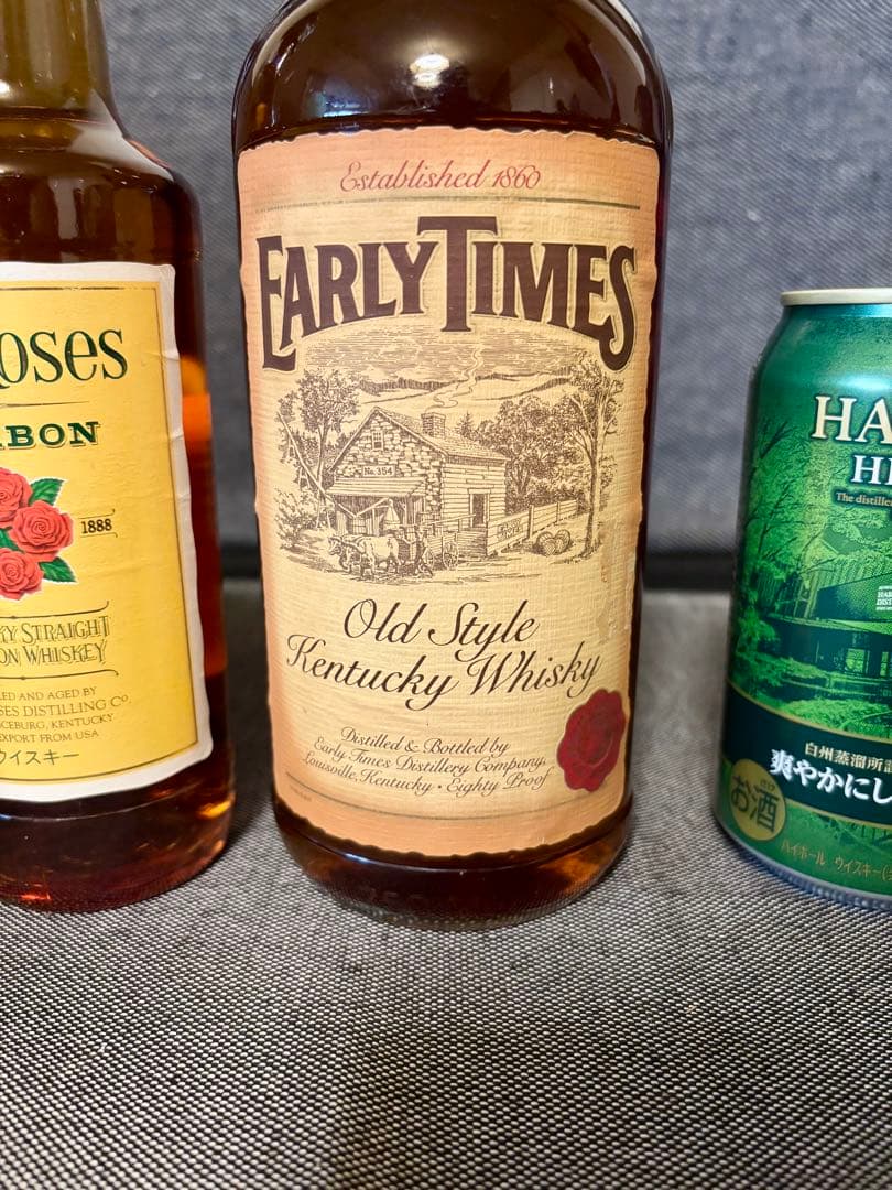 アーリータイムズ 国外ボトル フォアローゼス 旧ボトル 未開封 2本