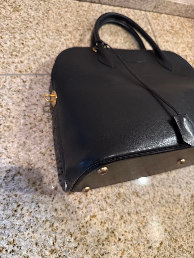 HERMES エルメス ボリード35 ブラック