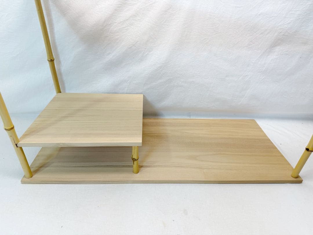 未使用 茶道具 花月庵好 松風棚 桐木地 煎茶台す 元箱 - メルカリ