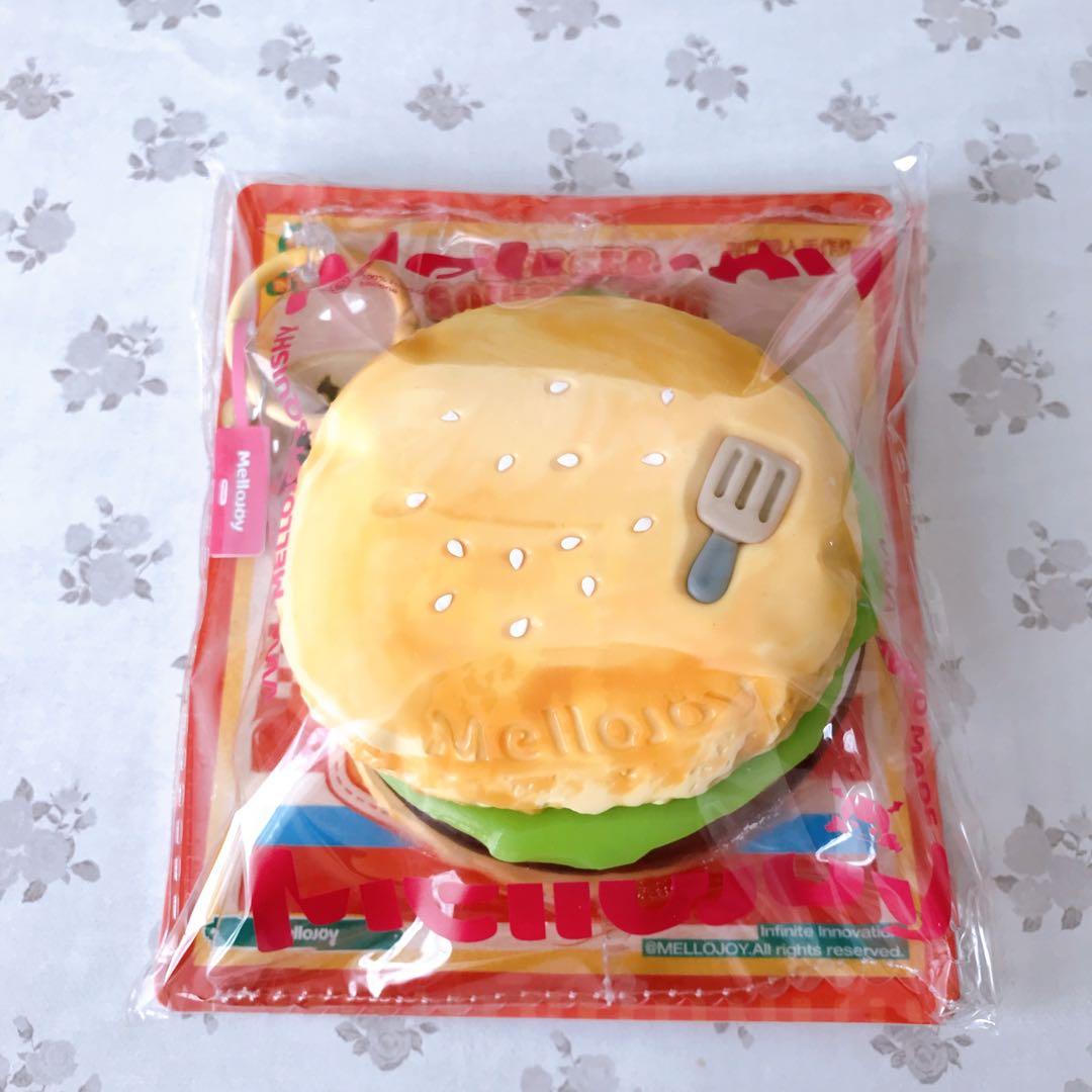 Mellojoy スクイーズ キングオブバーガー チーズビーフエッグバーガー
