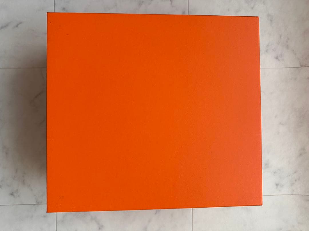 HERMES 空箱 ケリー28 オレンジ ボックス 1496 - メルカリ