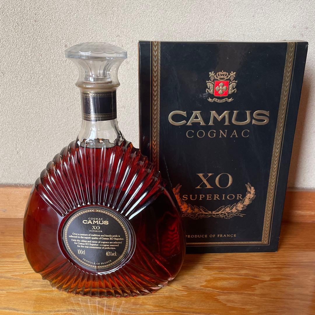 CAMUS COGNAC XO SUPERIOR 未開栓 箱付き 100cl