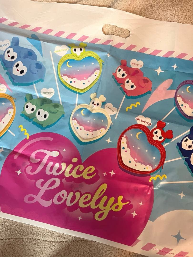 TWICE LOVELYS ぬいぐるみヘアピン9点セット(ショッパーおまけ付き)