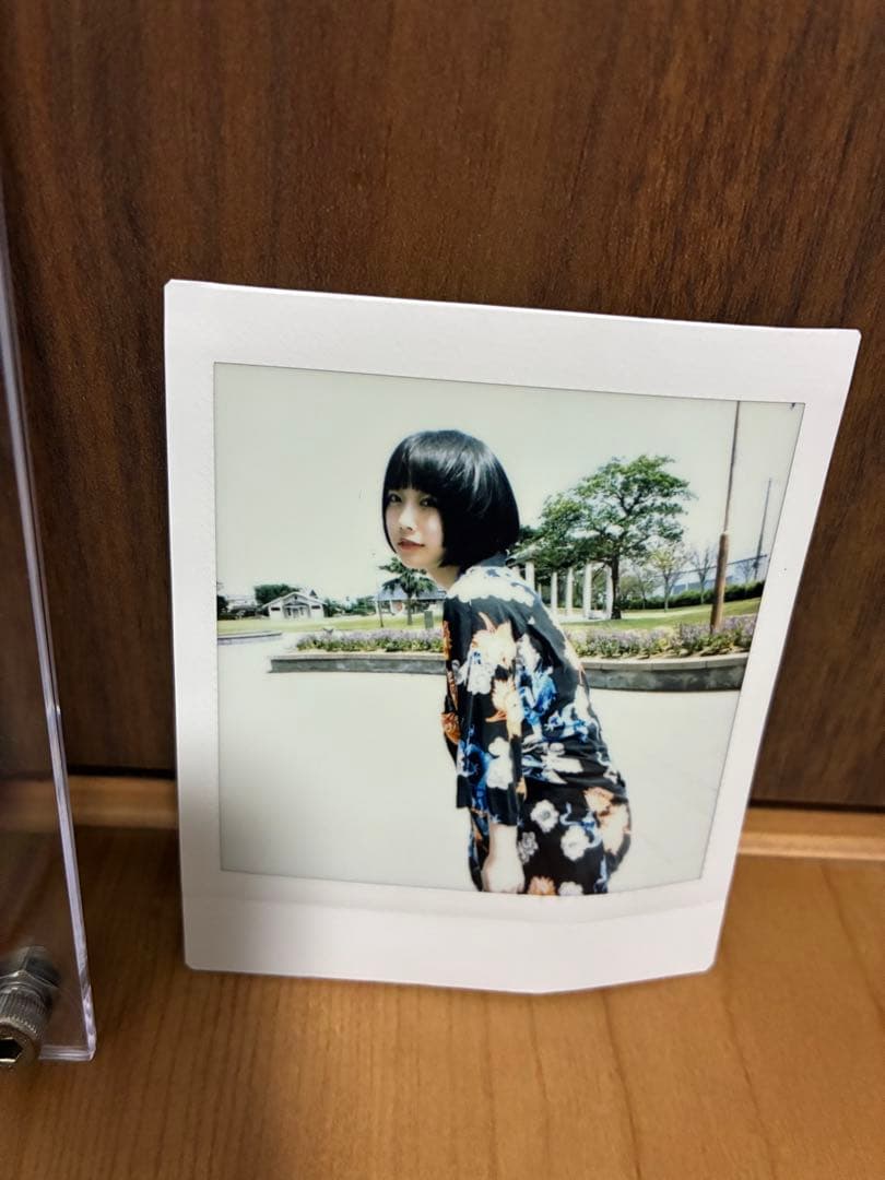 あのちゃん　直筆サイン入りポラロイド写真　チェキ　松岡一哲　pegasus