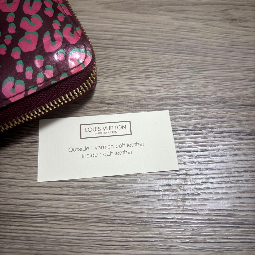 ☺︎︎LOUIS VUITTON ケース モノグラムヴェルニレオパード