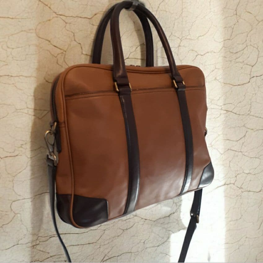COACH 2way ビジネスバッグ ブリーフケース A4収納 オールドコーチ