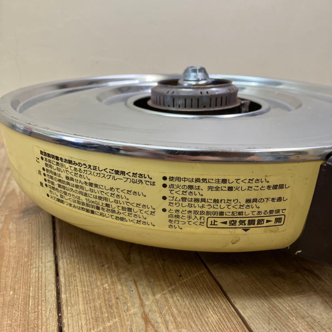 B壁 昭和レトロ パロマ ガス炊飯器 PR-400・F LPガス用 2.2升