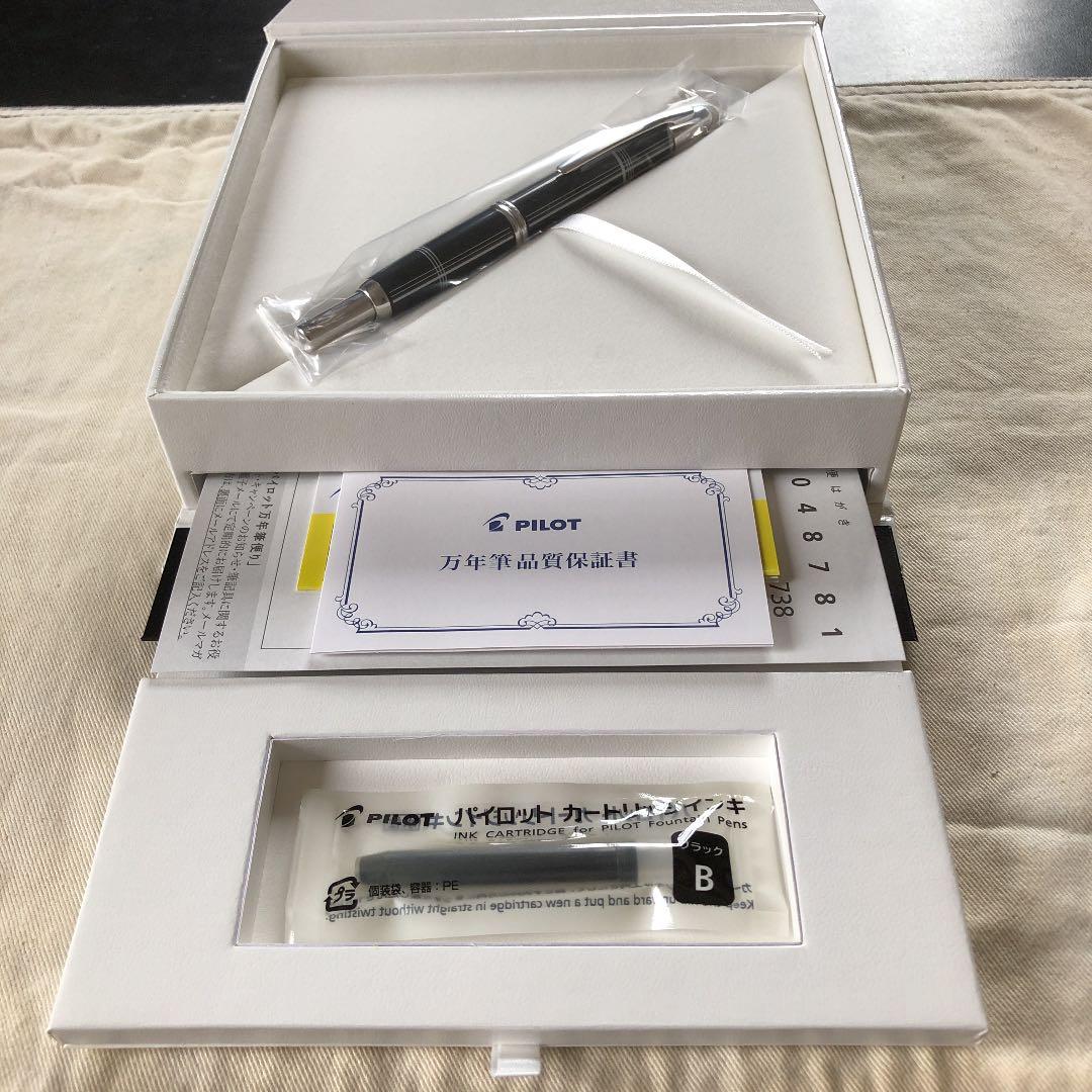 パイロット キャップレス万年筆 2018年限定 クロスドラインズ 細字 F