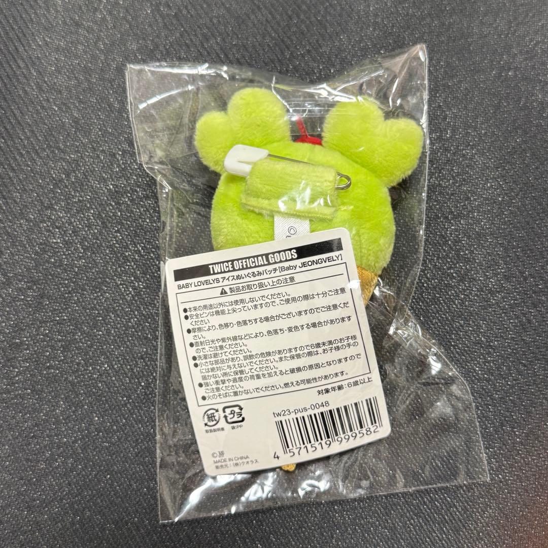 TWICE ジョンヨン ジョンブリー アイスぬいぐるみバッジ - メルカリ
