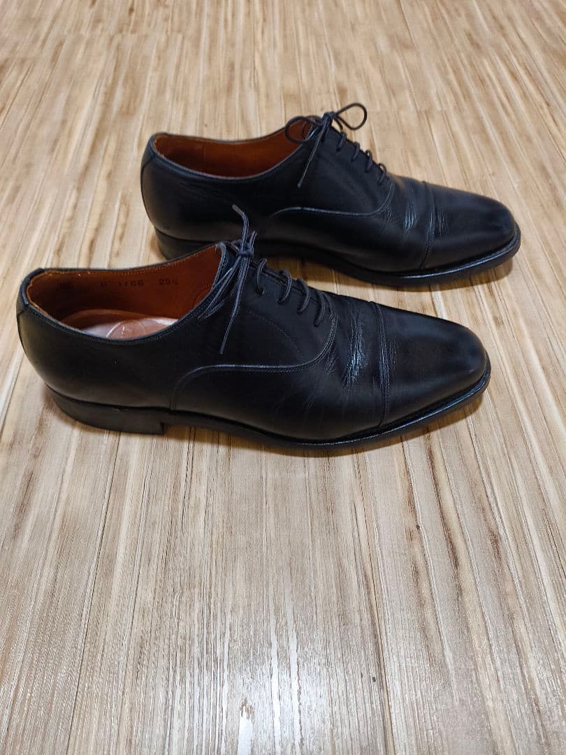 【シューツリー付き】スコッチグレイン　ストレートチップ