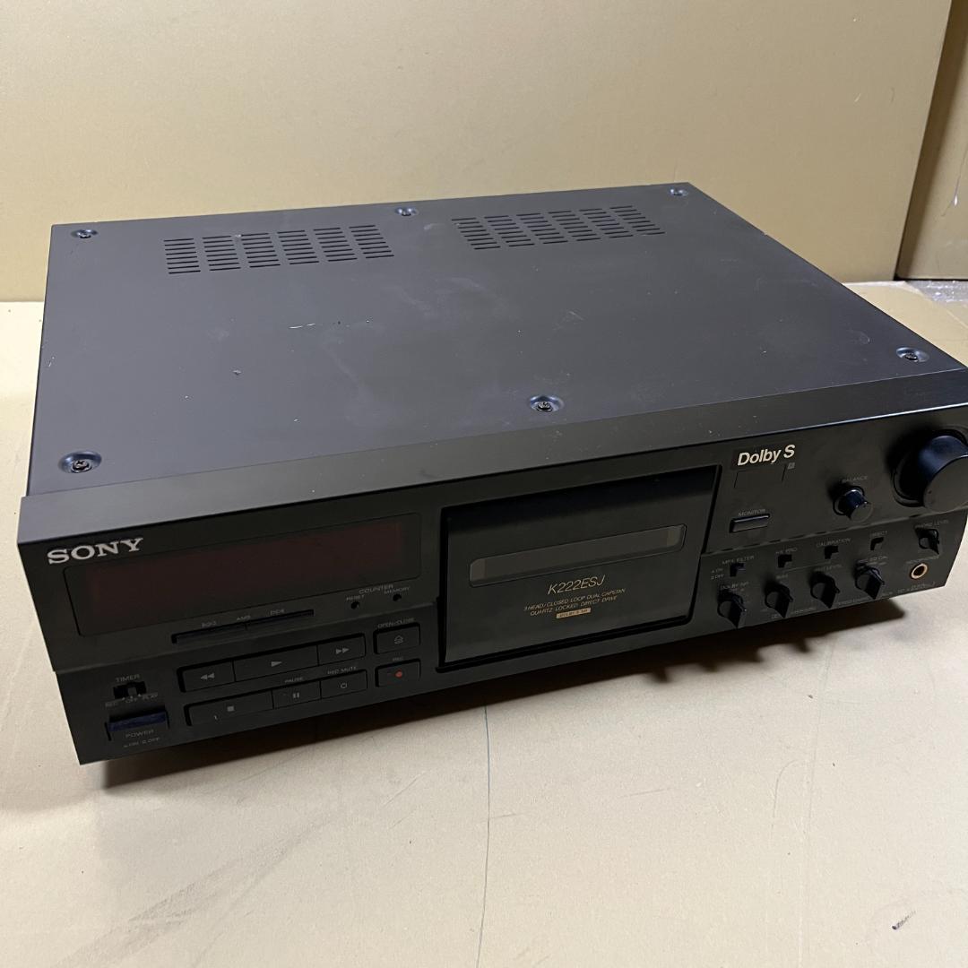 SONY TC-K222ESJ カセットデッキ Dolby S ソニー - メルカリ