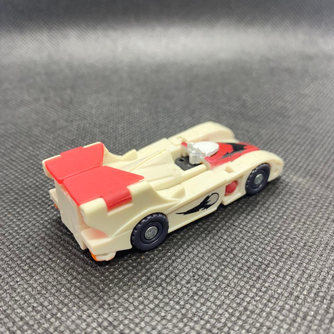 ☆希少品　トランスフォーマー　マイクロン【スピン　ホワイト・レッドカラー】開封