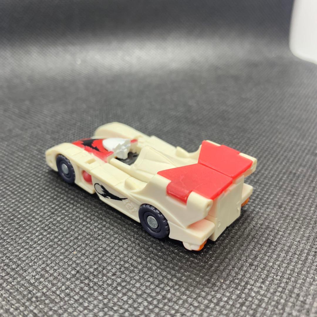 ☆希少品　トランスフォーマー　マイクロン【スピン　ホワイト・レッドカラー】開封