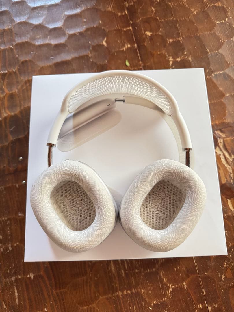 補償、箱、付属品あり】AirPods MAX第二世代 スターライト