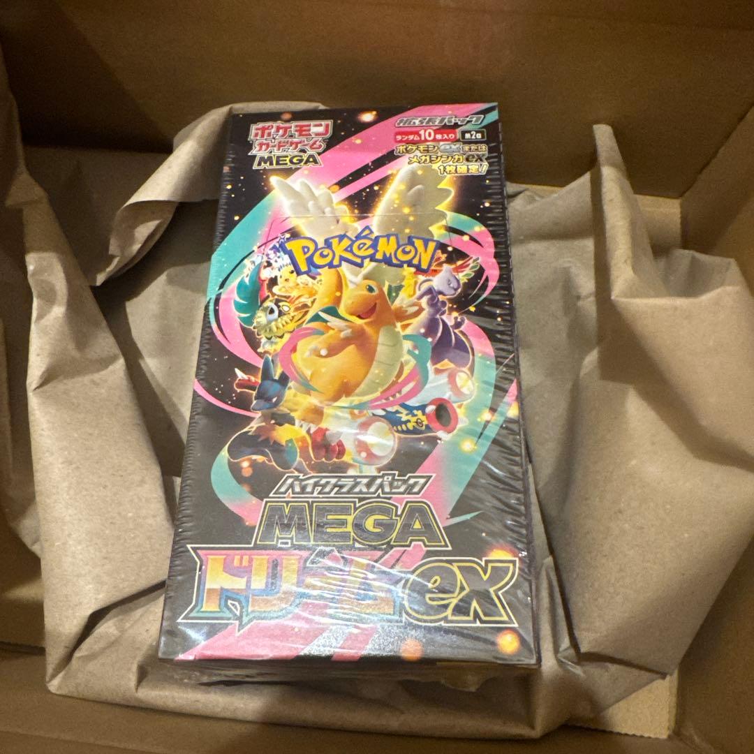MEGAドリームex シュリンク付 ポケセンオンライン産 - メルカリ
