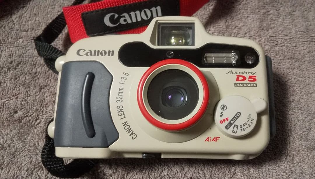 Canon Autoboy D5 32mm F3.5 防水カメラ C99166137 アウトレ