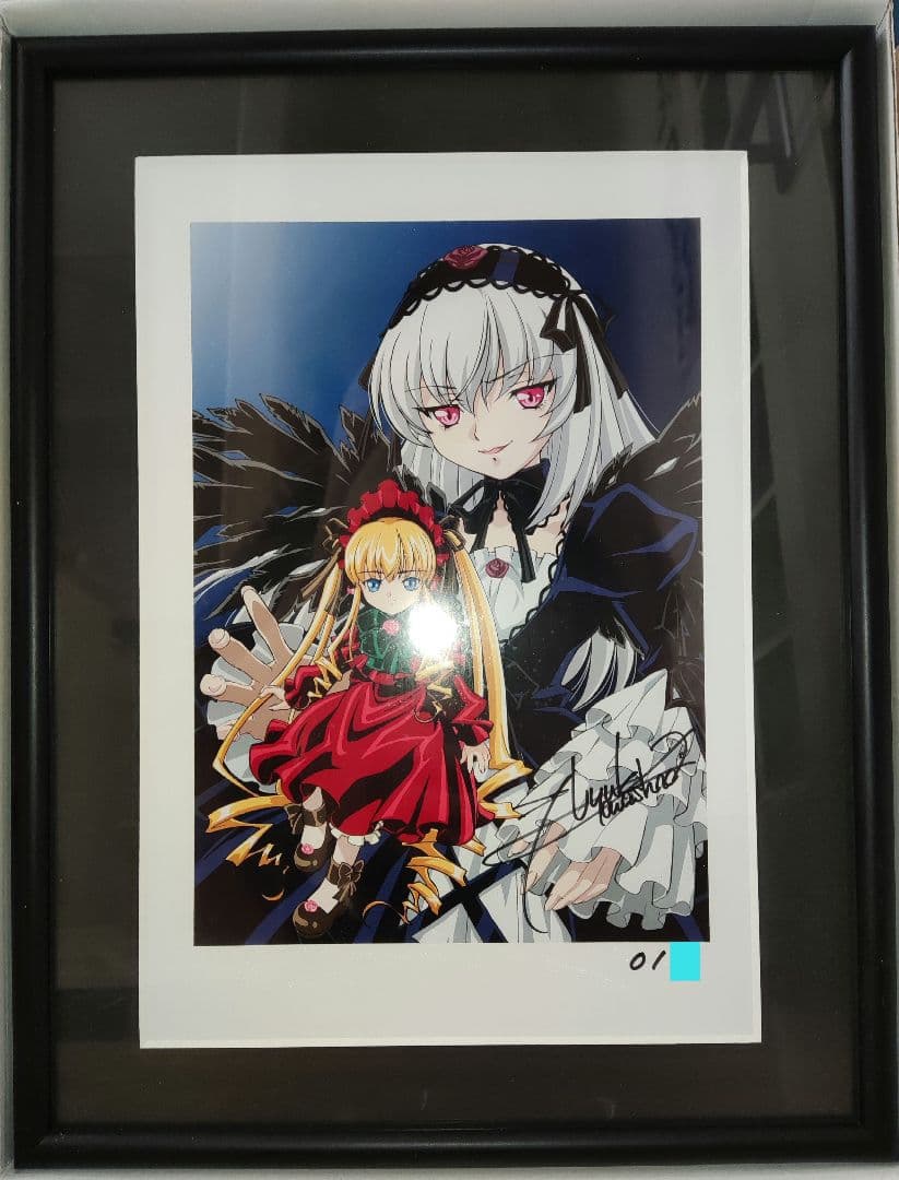 ローゼンメイデン 水銀燈 直筆原画 ローゼンメイデン 水銀燈 原画