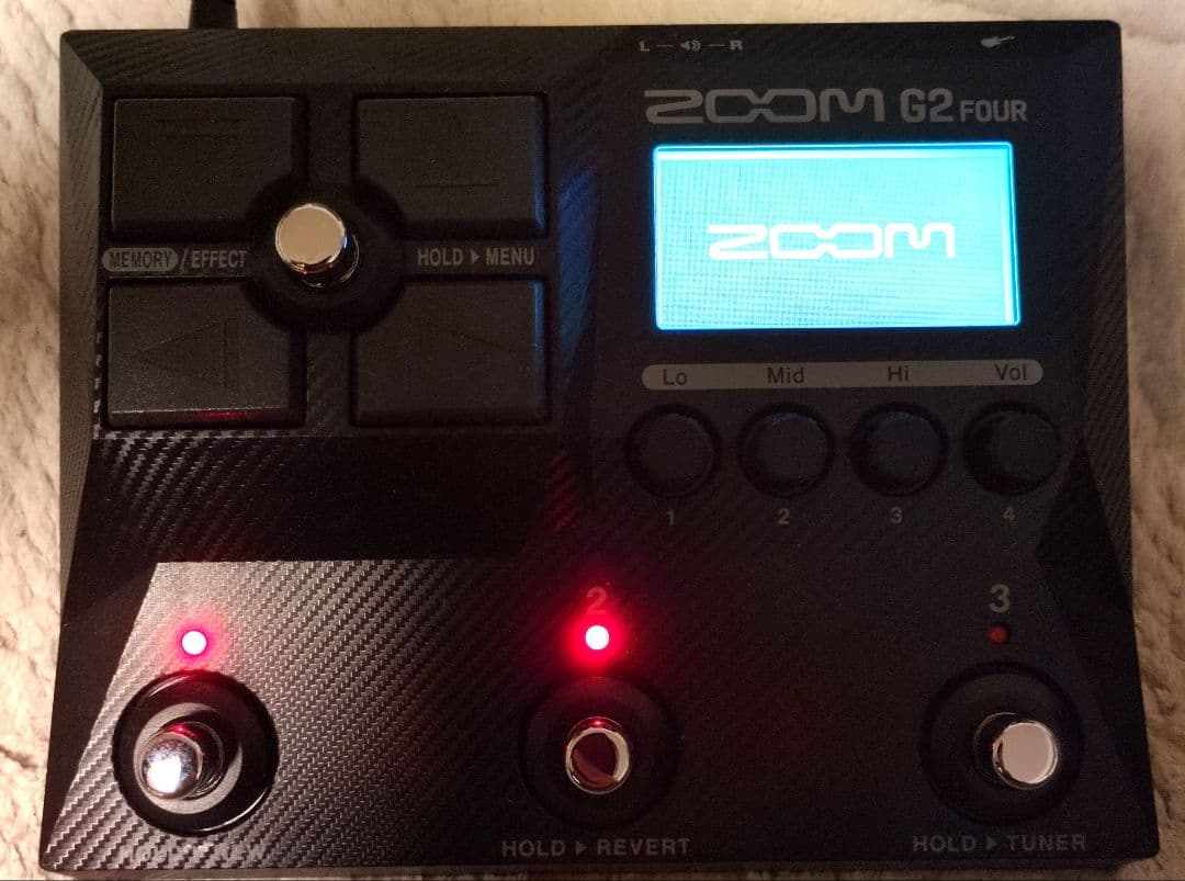 商品説明必読！ZOOM G2 FOUR ギターエフェクター ZOOM G2 FOUR/G2X FOUR｜新開発のマルチレイヤ―IR機能を搭載するギター