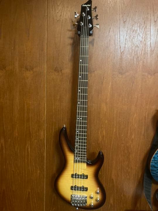 Chatting Bird 5弦ベース アクティブベース 美品 純正ケース付き