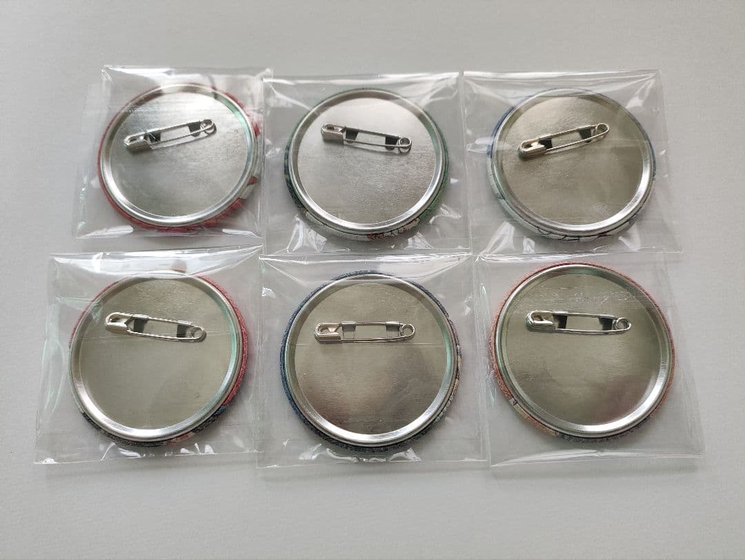 [1]犬夜叉 和紙 缶バッジ