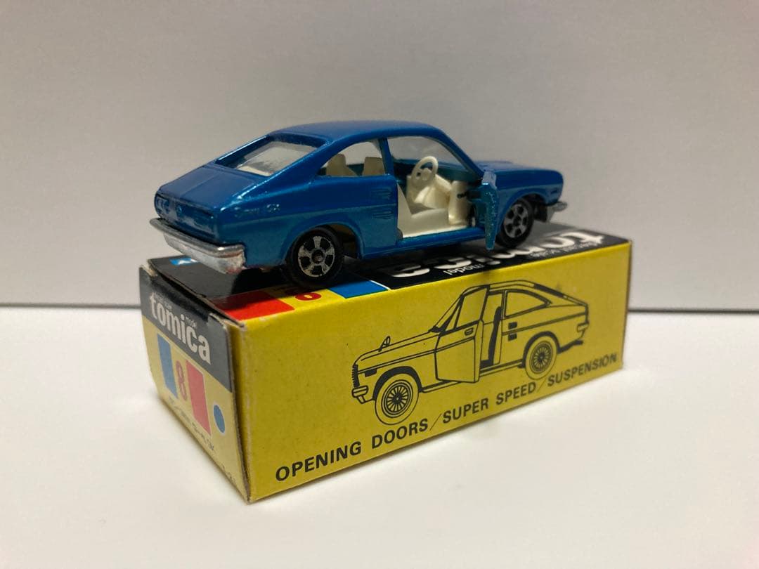 トミカ　日本製　サニー　1200 クーペ　GX 1Aホイール