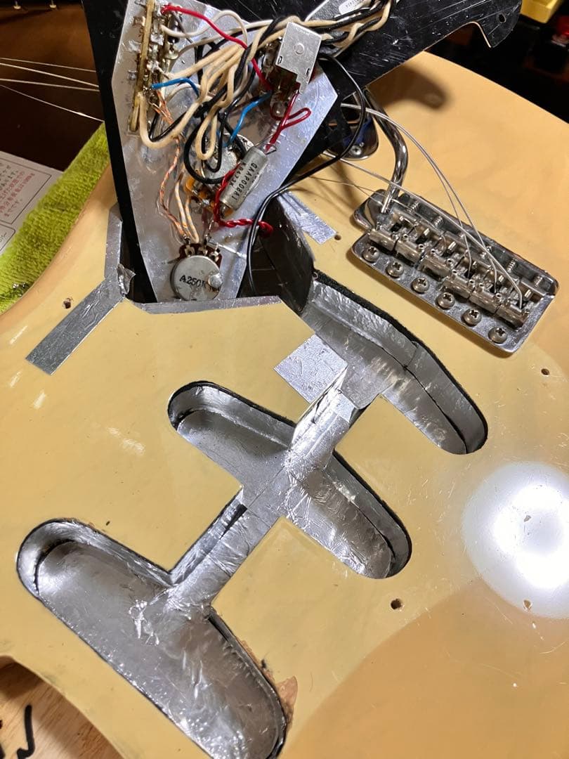 MOON ストラトキャスター 93年製　アッシュ　エボニー指板　ダンカンPU