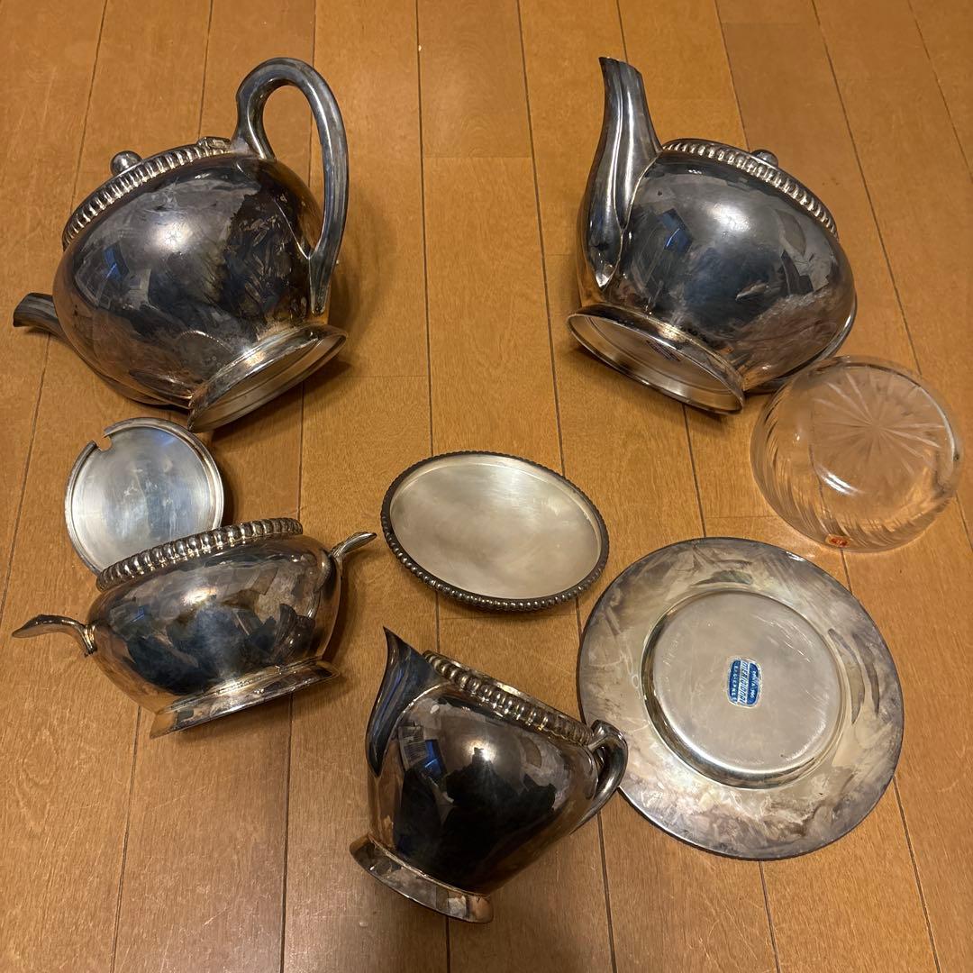 アンティーク 銀食器 5点セット 更に10％値下げしました - メルカリ